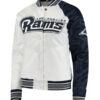 Los Angeles Rams Hometown Satin Varsity Jacket