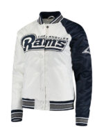 Los Angeles Rams Hometown Satin Varsity Jacket