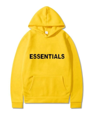 Essentials Yellow Pullover Hoodie