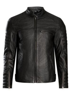 Max Style Slim Fit Leather Jacket