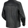 Men’s Ace Black Motorcycle Leather Jacket