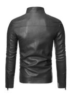 Men's Slim Fit Stand Collar Jacket