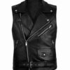 Men's Classic Biker Brando Style Vest