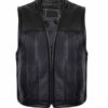 Men's V-neck Zipper Closure Vest