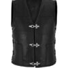 Men's Hook Buckle Side Lace Vest