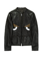 Men's Fendi Monster Leather Jacket