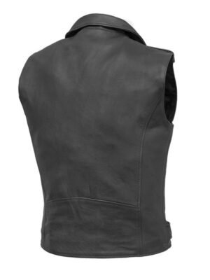 Men's Rockin Motorcycle Biker Leather Vest