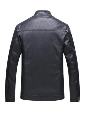 Men's Slim Fit Jacket With Fur Lining 