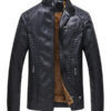 Men's Slim Fit Jacket With Fur Lining 