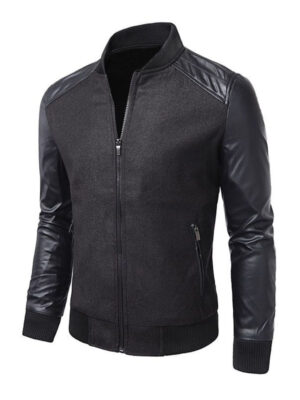 Men's Slim Fit Bomber Jacket