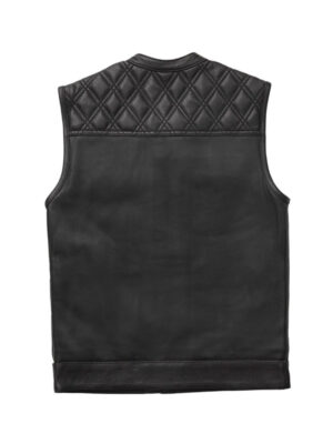 Men's Club Style Diamond Quilted Vest