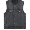 Men's Snap Closure Side Lace Vest