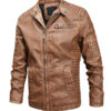 Men's Vintage Motor Biker PU Jacket