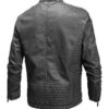 Men's Vintage Motor Biker PU Jacket