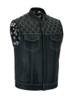 Men's Club Style Diamond Quilted Vest