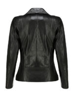 Women's Slim Fit Motorcycle Leather Jacket