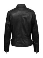 Women's Wendy Black Leather Jacket