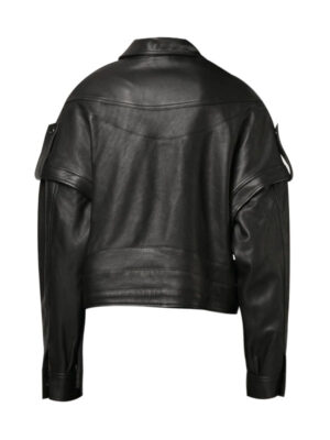 Women's Short Body Black Jacket