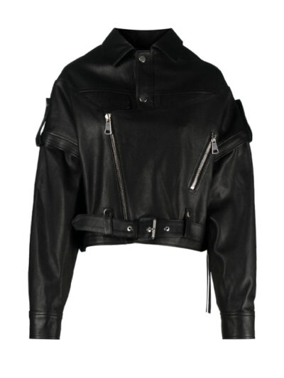 Women's Short Body Black Jacket