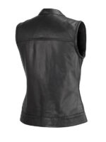 Women's Mandarin Collar Club Style Vest