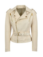 Women's Casual Style White Jacket