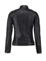 Women's Biker Style Black Jacket