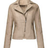 Women's Fur Lining Faux Leather Jacket