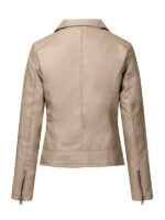 Women's Fur Lining Faux Leather Jacket