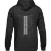 Men's Anonymous Black Printed Hoodie