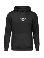 Men's Anonymous Black Printed Hoodie