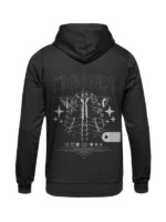 Men's Bones Black Pullover Hoodie