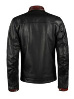 Men's The Dark Knight Black Leather Jacket