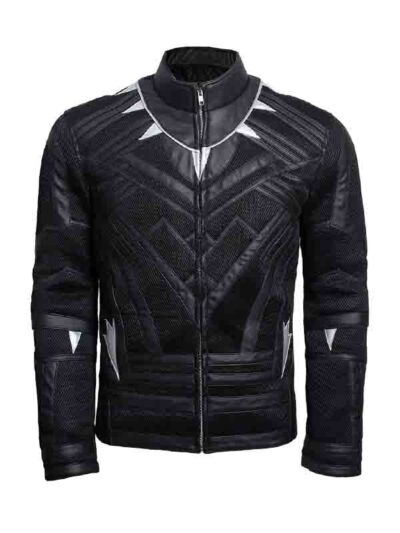 Men's Black Panther Motorcycle Jacket