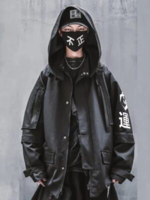 Cyberpunk 2077 Black Cotton Jacket