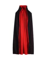 Halloween Vampire Red & Black Cloak Cape