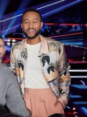 The Voice Season 27 John Legend Zip Up Jacket