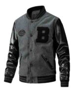 Men's B Logo Bomber Jacket