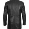 Men's Black 3/4 Length Car Coat