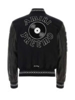 Men's Black Amiri Preemo Bomber Jacket