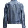 Men's Blue Paint Effect Denim Jacket