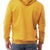 Men's Casual Pullover Yellow Hoodie