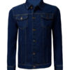 Men's Dark Blue Denim Jacket