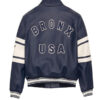 Americans Avirex Bronx Blue Leather Jacket