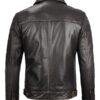 Men's Vintage Brown Shirt Style Biker Jacket