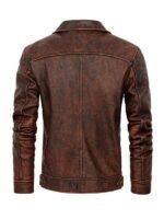 Men's Vintage Brown Trucker Jacket