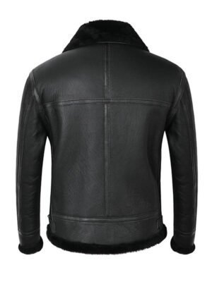 Men's Aviator Raf Black Bomber Jacket