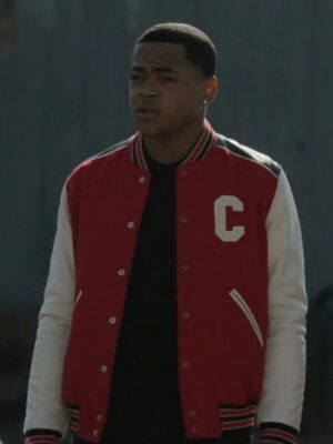 Michael Rainey Jr. Power Book II Ghost S04 Red Jacket