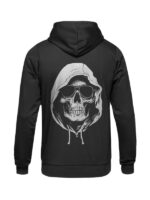 Men's Skull Black Pullover Hoodie