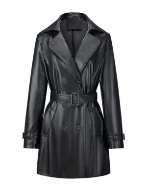 Women's Double Breasted Trench Coat