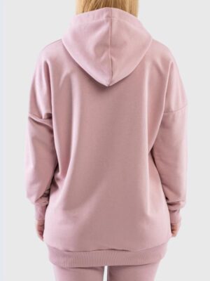 Women's Light Pink Pullover Hoodie